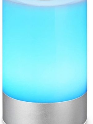 Rechargeable Touch Sensor Bedside Light Dimmable RGB+Warm White Smart LED Table Lamp