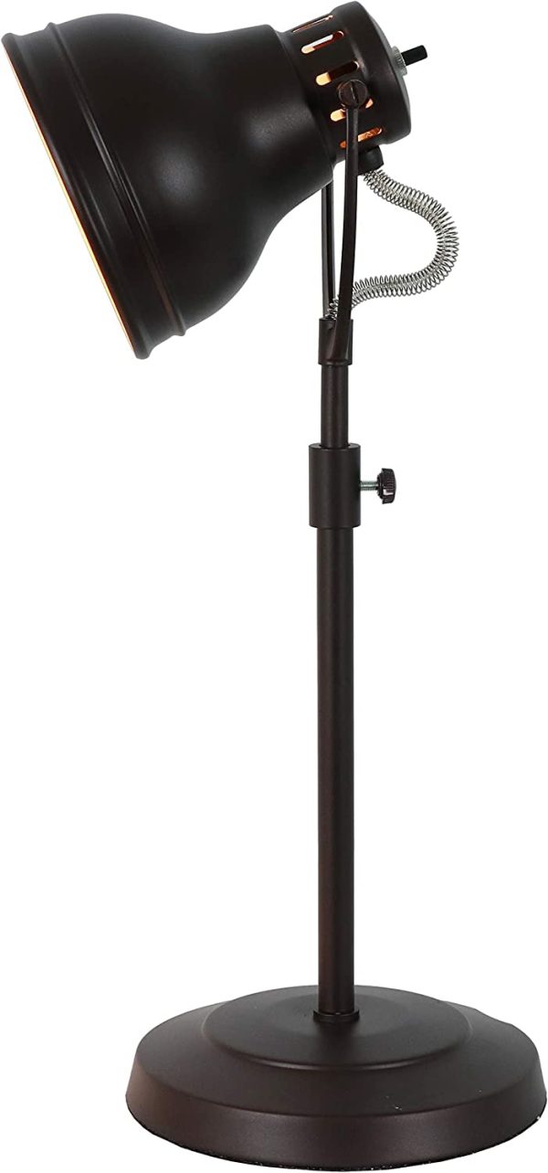 Desk Task Table Lamp with Adjustable Shade